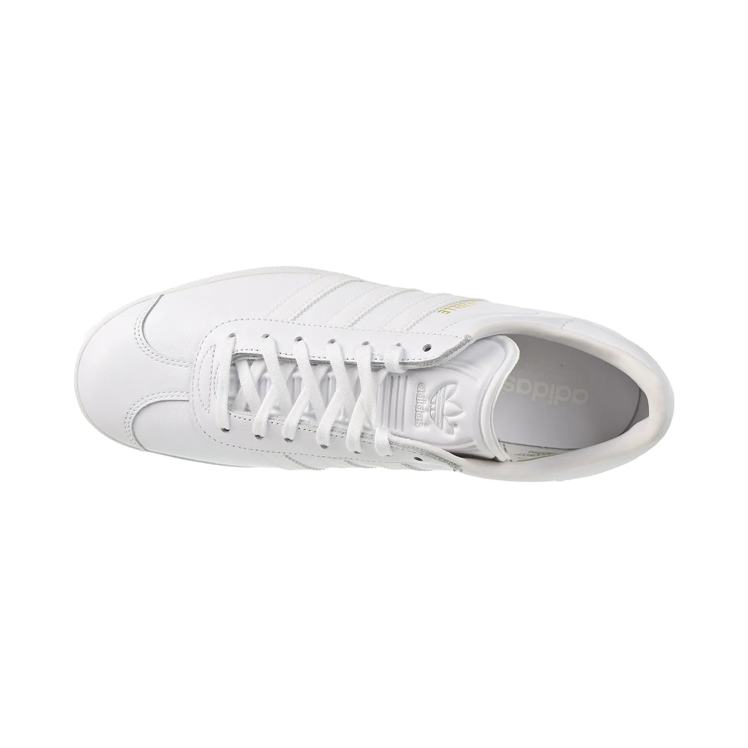 Adidas Gazelle Mens Shoes Footwear White/Gold Metallic