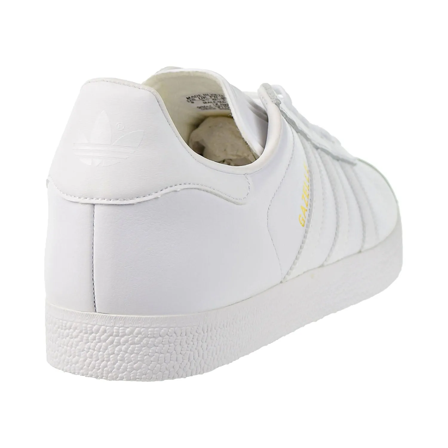 Adidas Gazelle Mens Shoes Footwear White/Gold Metallic