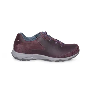 Ahnu Sugar Venture Lace Dark Plum Shoes