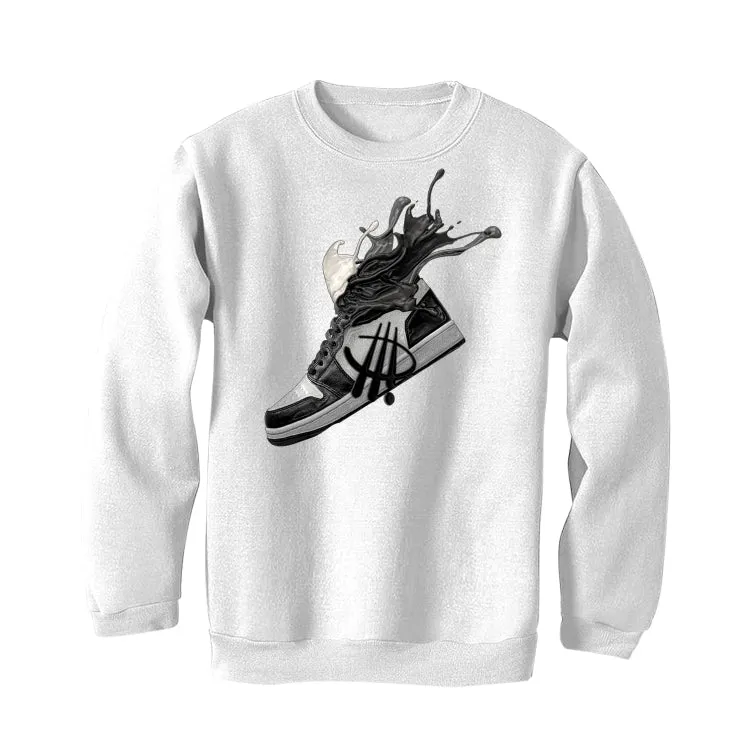 Air Jordan 1 High 85 Black White - White T-Shirt (SPLASH)