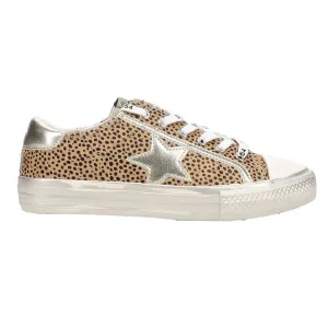 Alive Leopard Metallic Glitter Slip On Sneakers