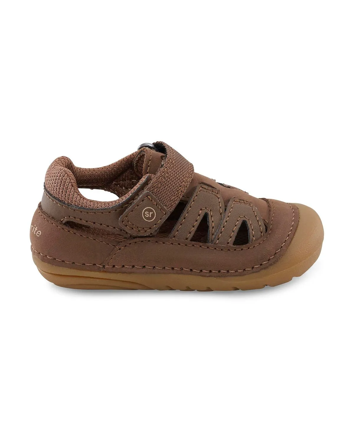 Big Boys Soft Motion Adam Stride Rite Leather Sandals