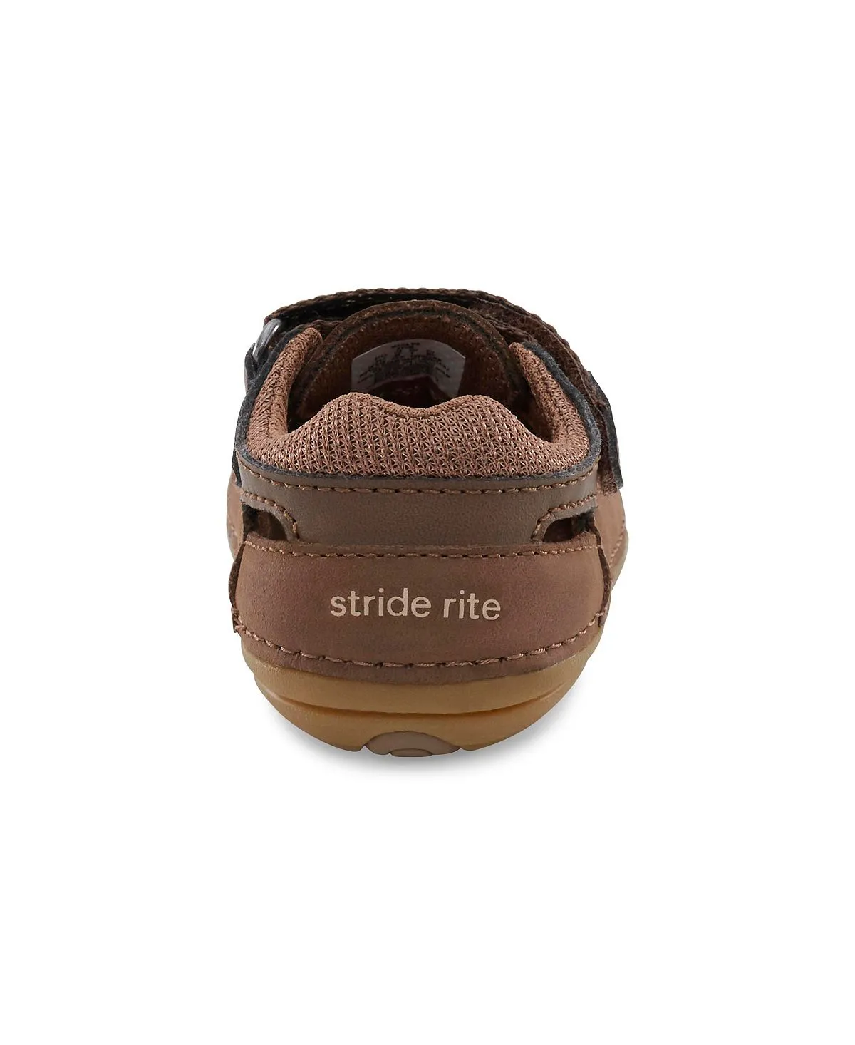 Big Boys Soft Motion Adam Stride Rite Leather Sandals