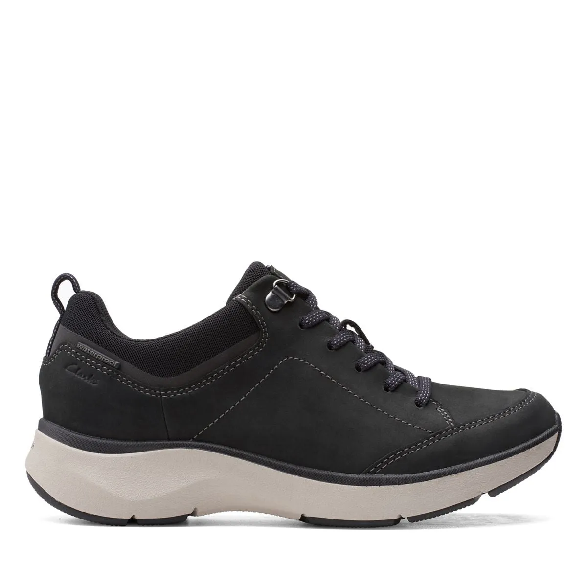 Clarks Wave 2.0 Lace Blk 52381 Wos Waterproof