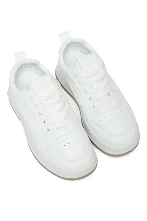 Classic Panel Sneakers-Wht/Khaki