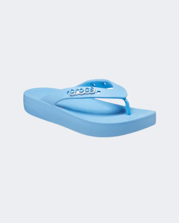 Crocs Classic Platform Women Slippers Lifestyle Blue 207714-4Tb