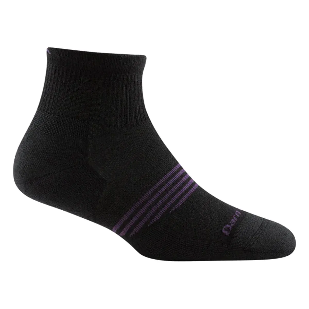 Darn Tough Women's Element 1/4 Athletic Socks Lightweight With Cushion