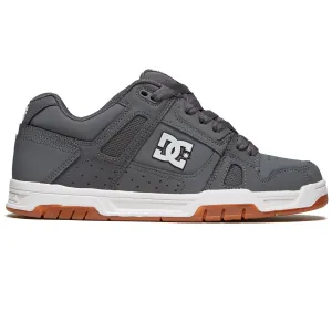 DC Stag Shoes - Grey/Gum