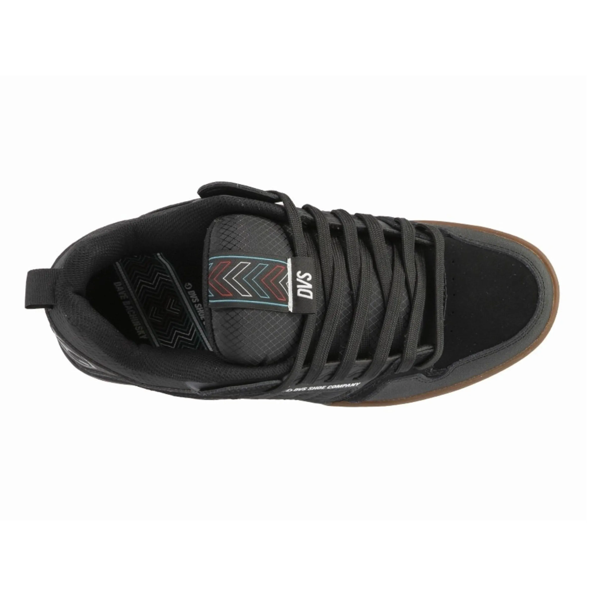 DVS Comanche 2.0  Black Reflective Gum Nubuck