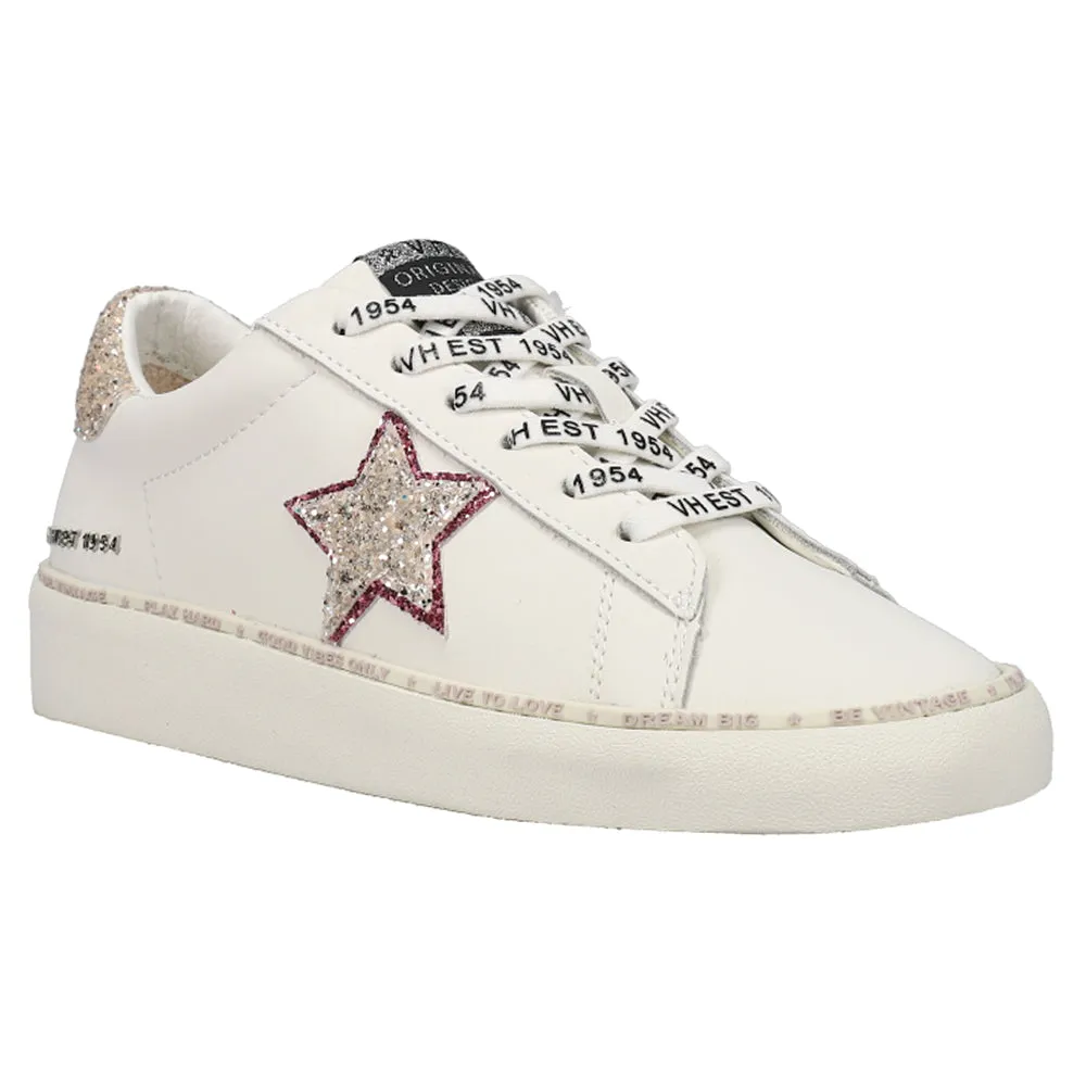 Galit Glitter Lace Up Sneakers