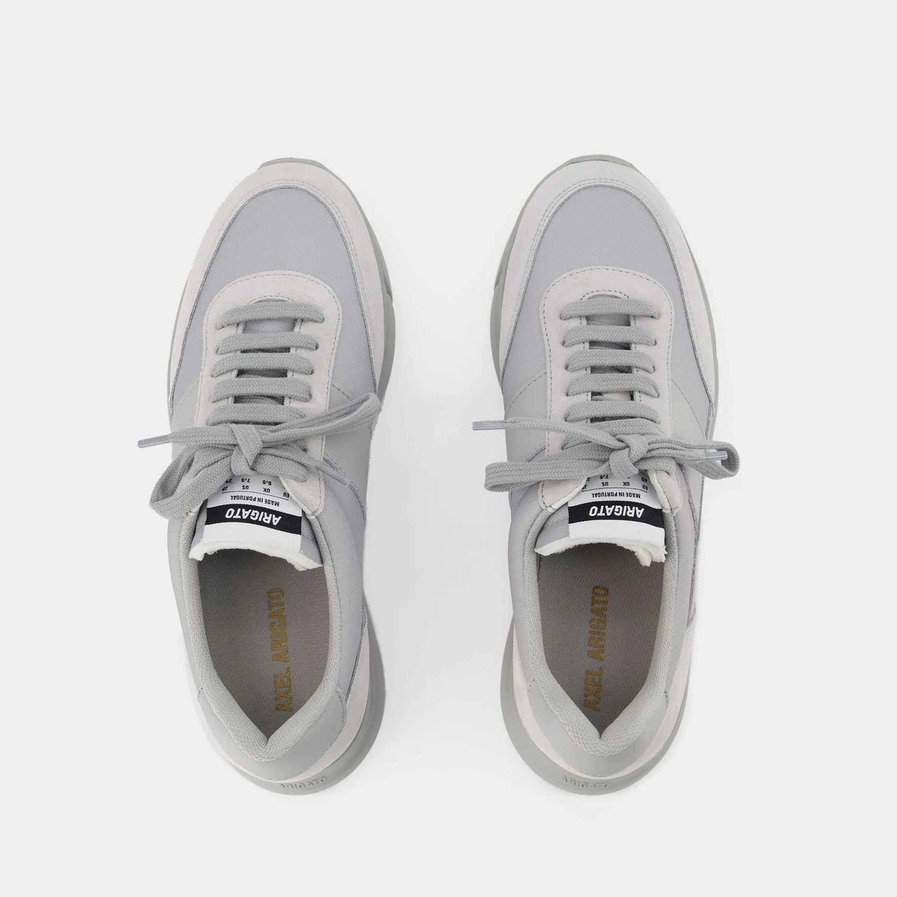 Genesis Monochrome Sneakers - Axel Arigato -  Grey - Leather