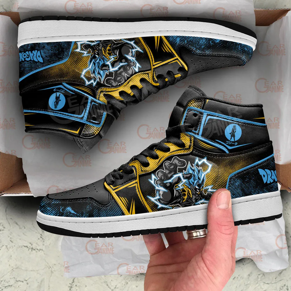 Gogeta Sneakers Custom Dragon Ball Anime Shoes Style Amoled