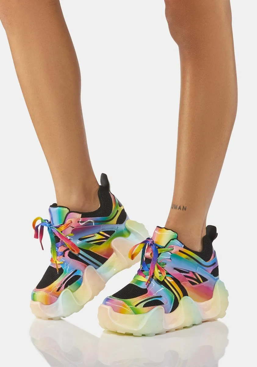 Groovy Carambola Platform Sneakers