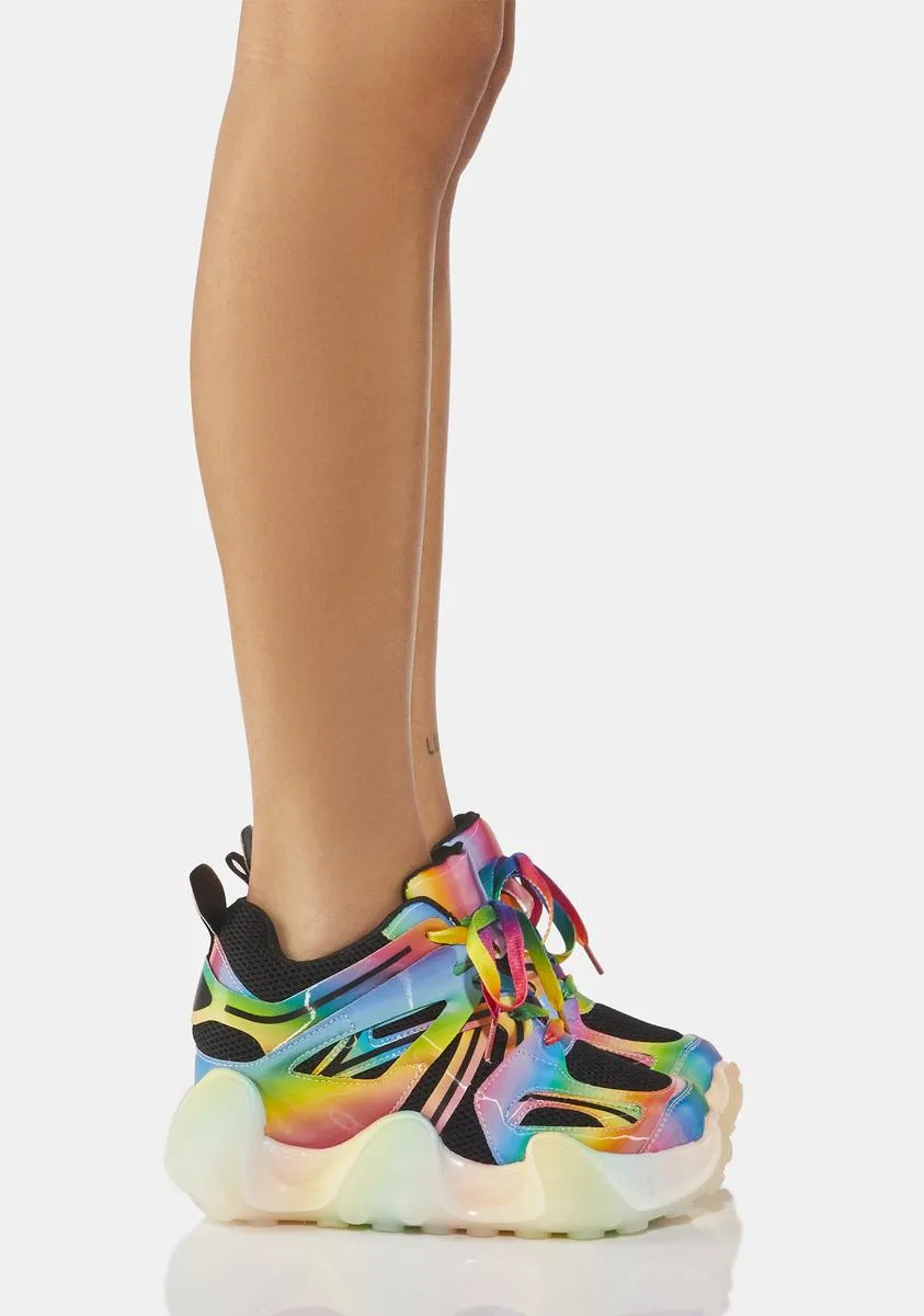 Groovy Carambola Platform Sneakers