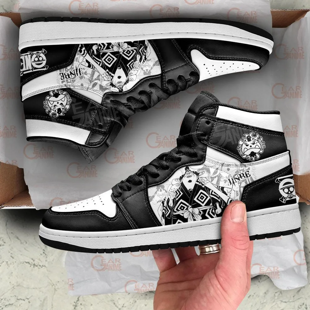 Jinbe Sneakers Custom OP Shoes Manga Style