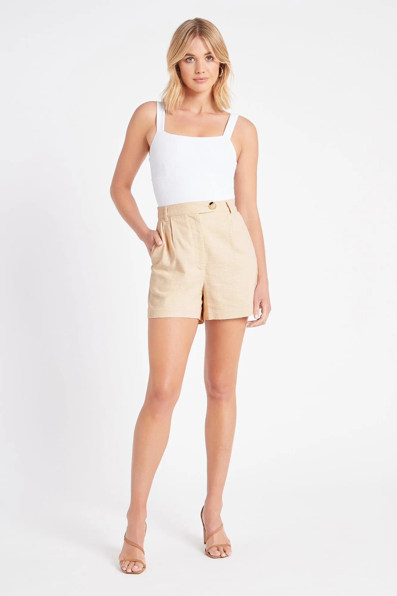 Kiki Button Shorts