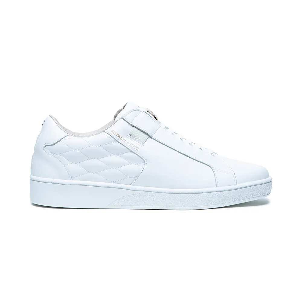 Men's Adelaide Lux White Leather Sneakers 02700-000