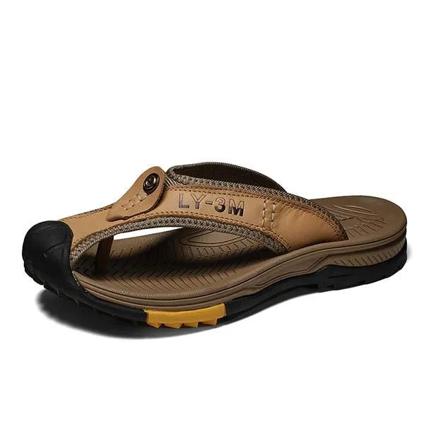 MEN'S NON-SLIP WEAR-RESISTANT BEACH SHOES 15850764