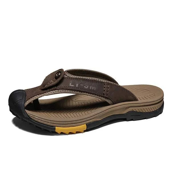 MEN'S NON-SLIP WEAR-RESISTANT BEACH SHOES 15850764