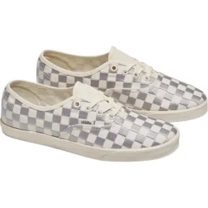 Mens Vans Authentic LowPro Shoes Embroidered Check Lunar Rock