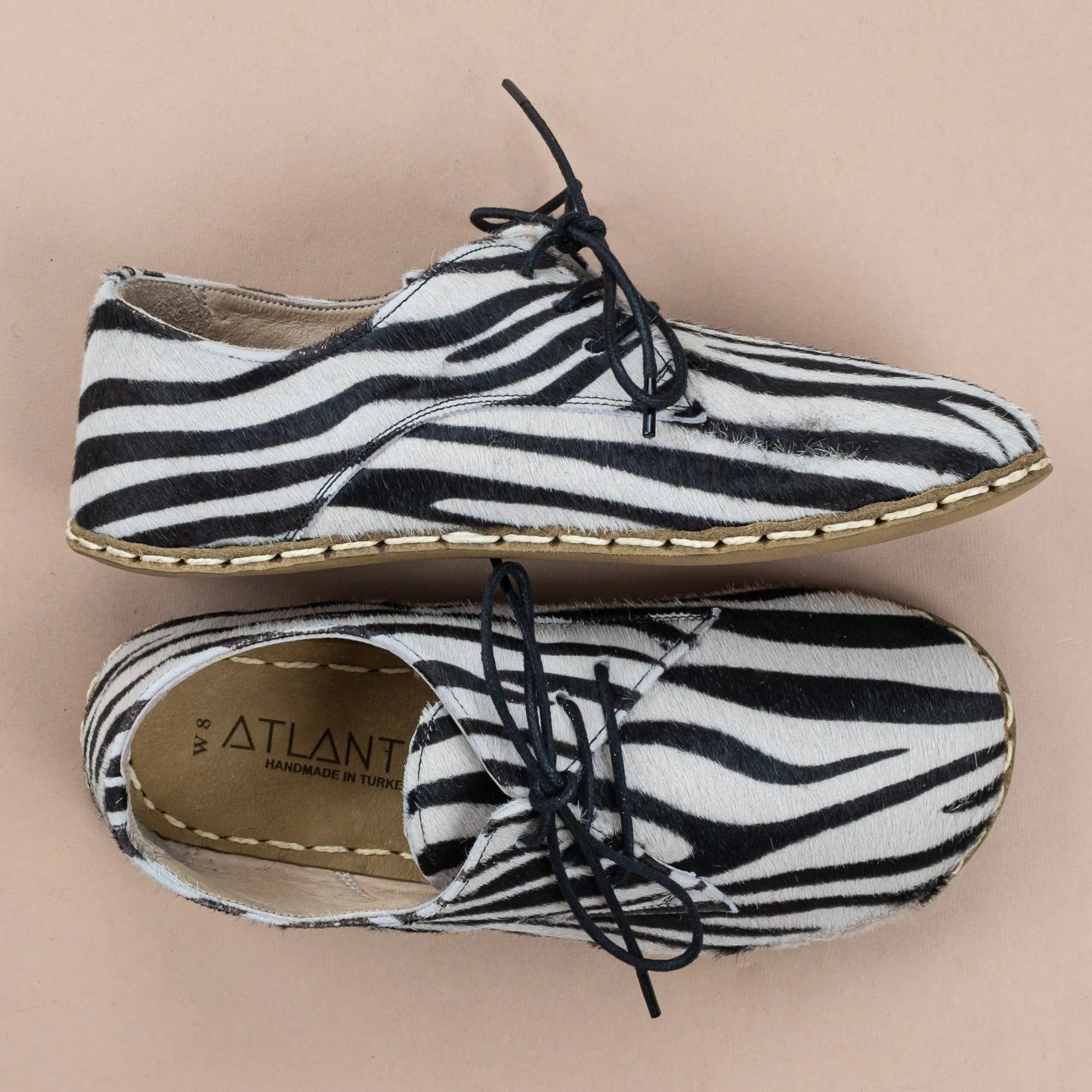 Men's Zebra Oxfords