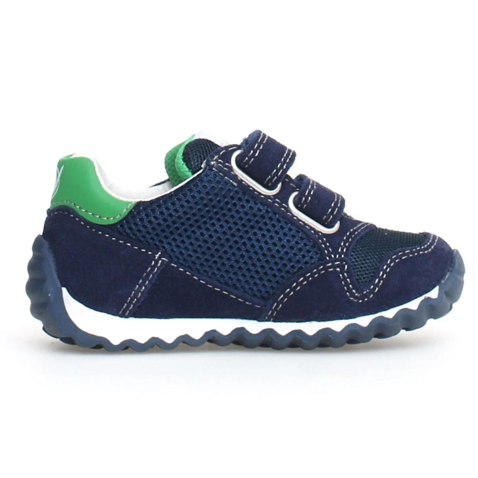 Naturino Sammy 2 VL Boy's and GIrl's Sneakers - Navy/Agave