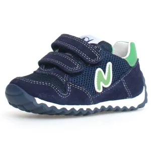 Naturino Sammy 2 VL Boy's and GIrl's Sneakers - Navy/Agave