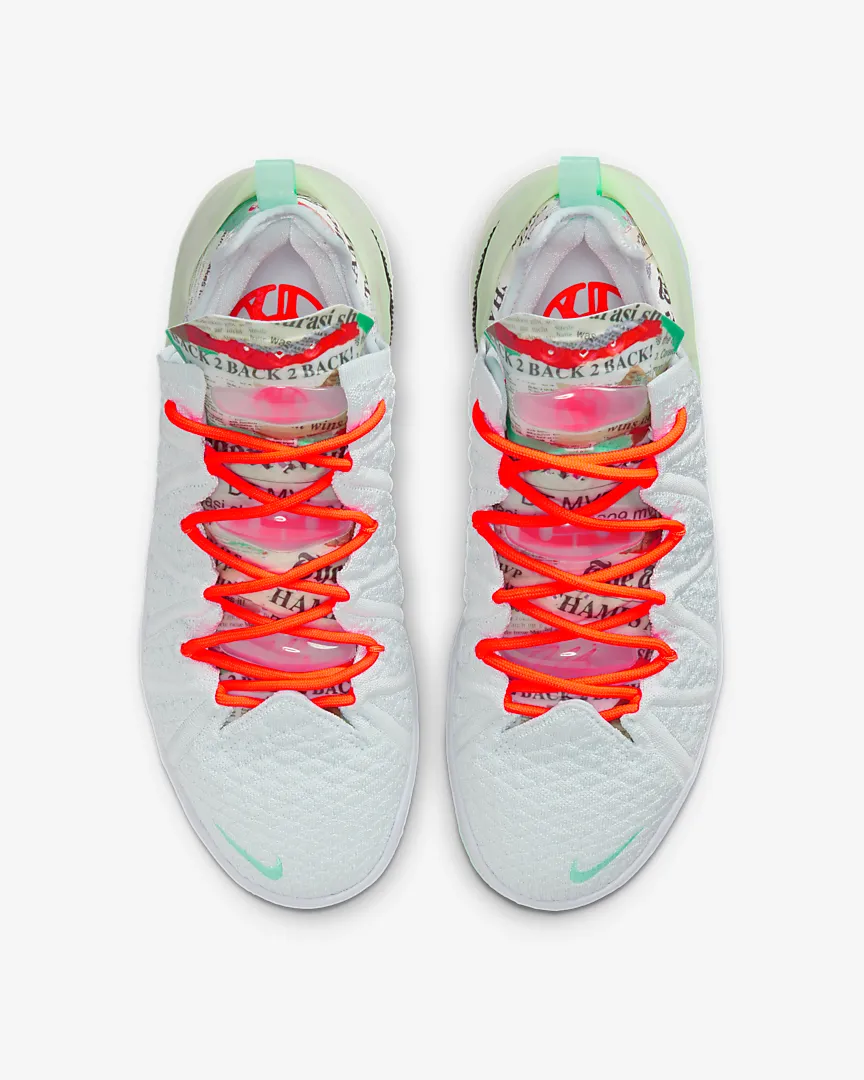 Nike Lebron XVIII Blue Tint Dynamic Turq Ghost CQ9283-401