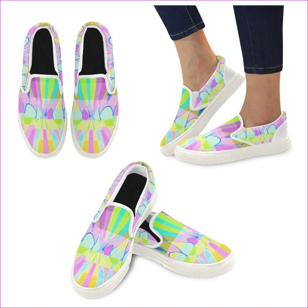 Northern Lights Kids Slip-on Canvas Shoe