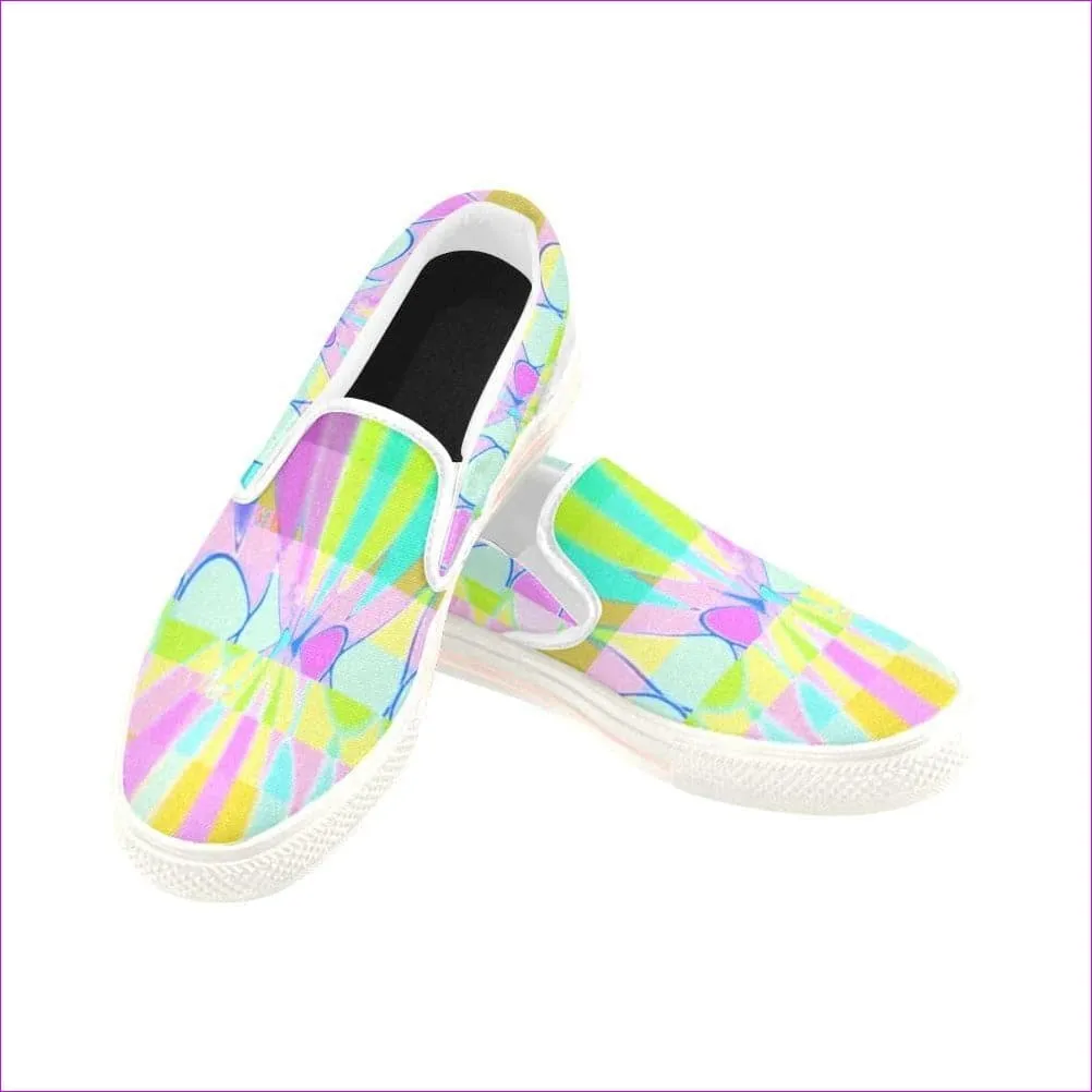 Northern Lights Kids Slip-on Canvas Shoe