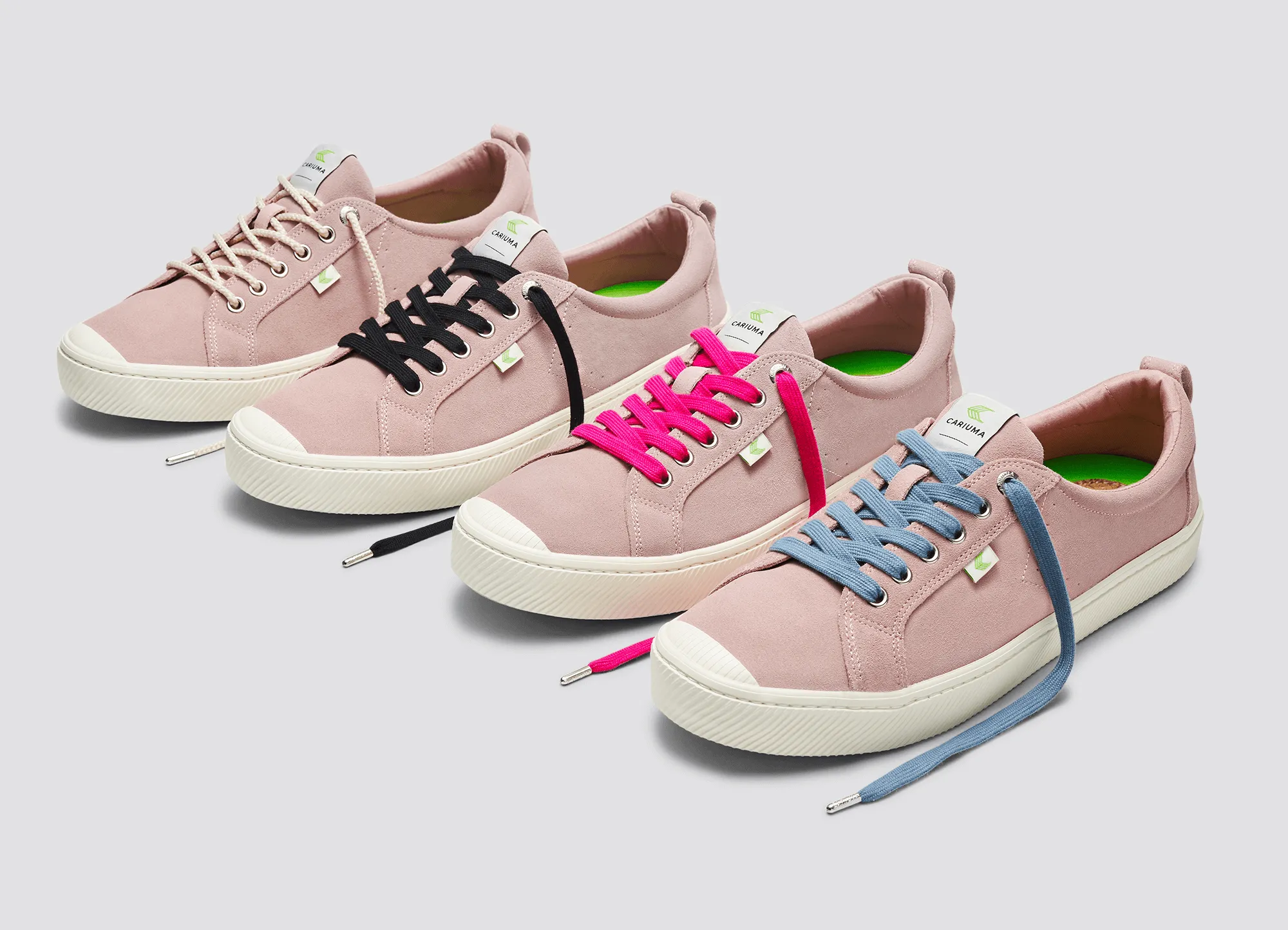 OCA Low Rose Suede Sneaker Women