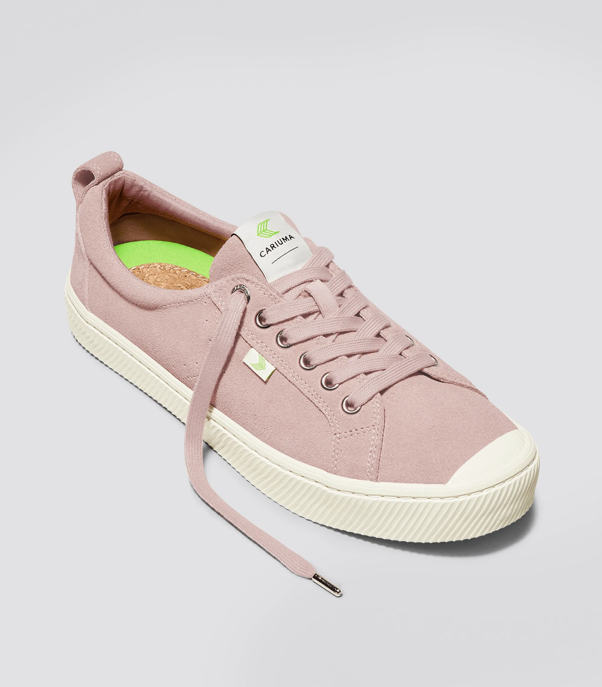 OCA Low Rose Suede Sneaker Women