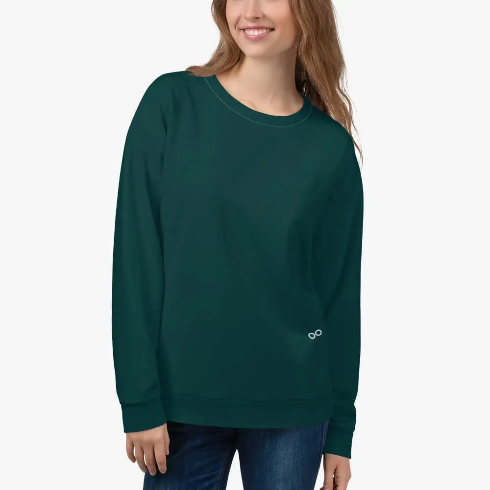 Recycled Fleece Sweatshirt Green