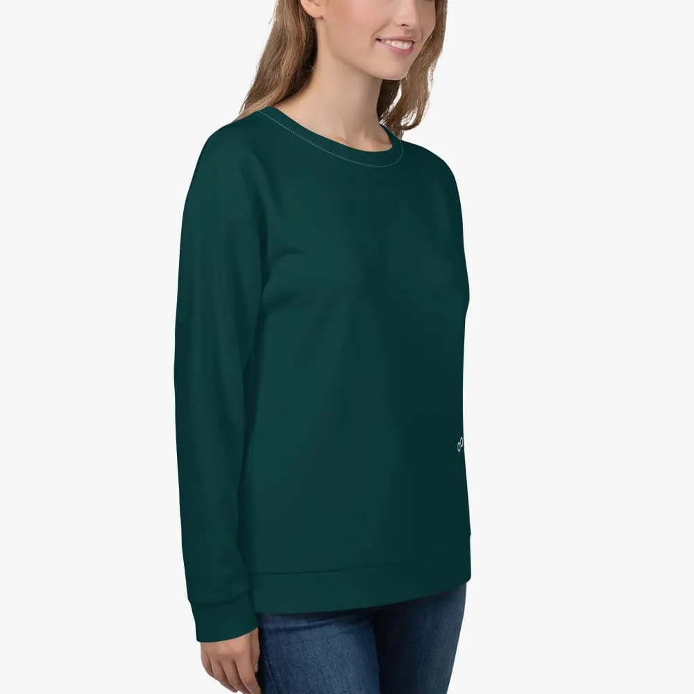 Recycled Fleece Sweatshirt Green