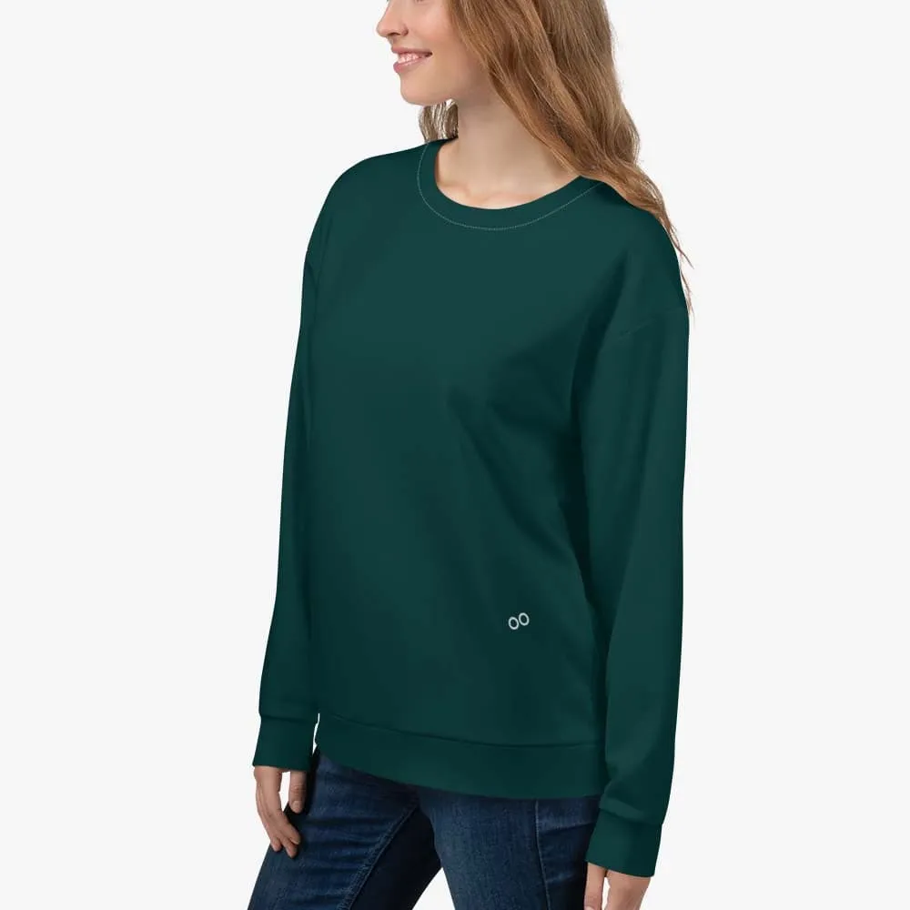 Recycled Fleece Sweatshirt Green