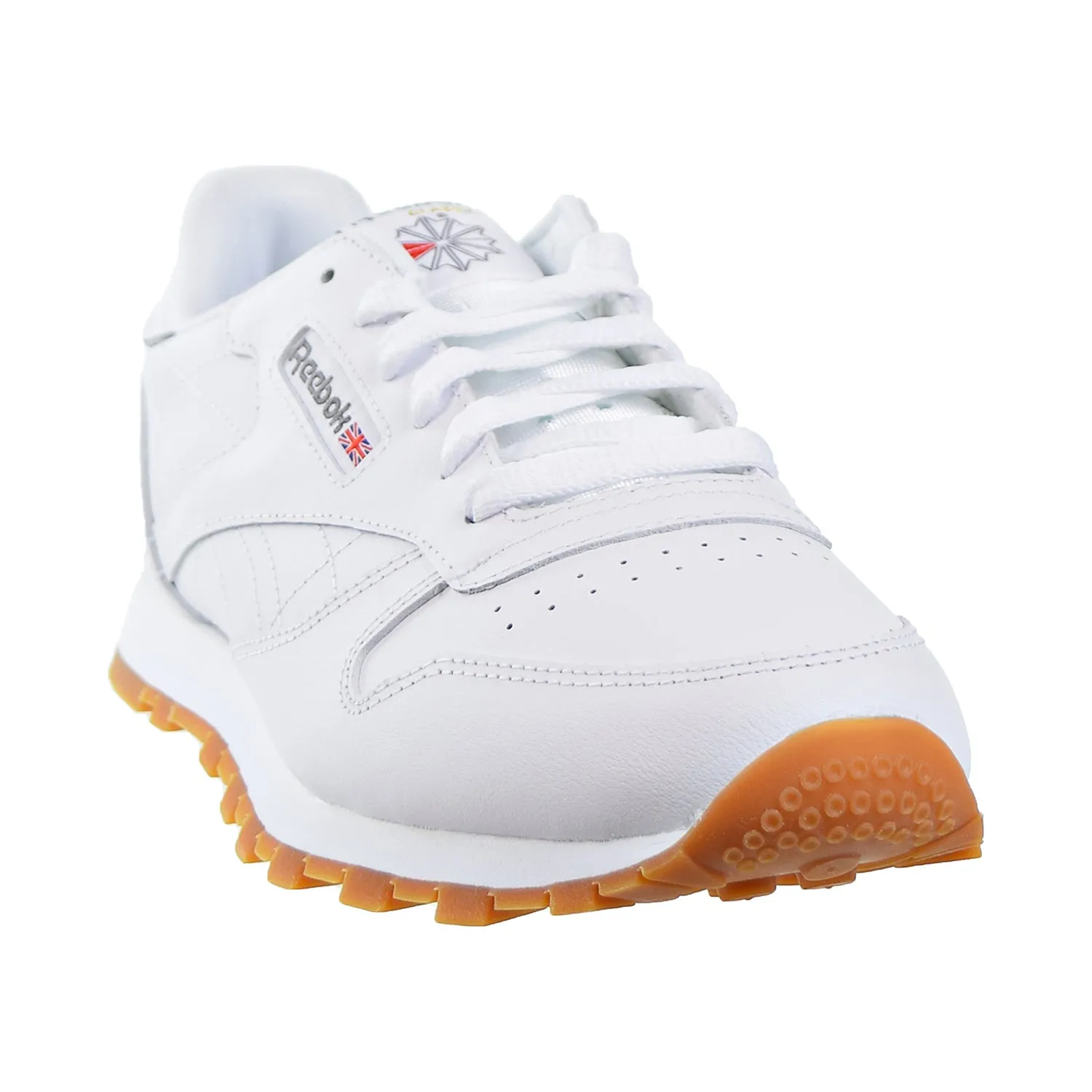 Reebok Classic Leather Big Kids' Shoes White/Gum