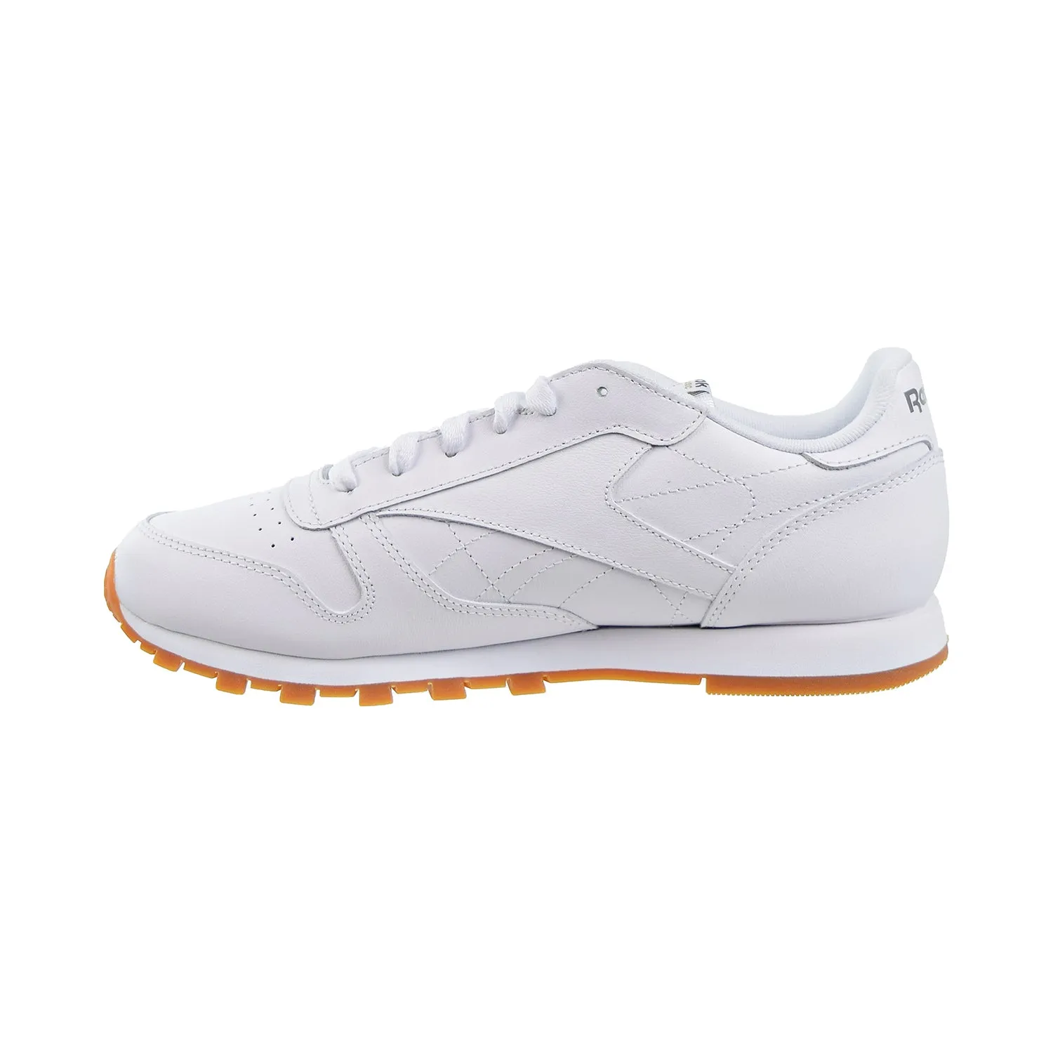 Reebok Classic Leather Big Kids' Shoes White/Gum