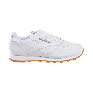 Reebok Classic Leather Big Kids' Shoes White/Gum