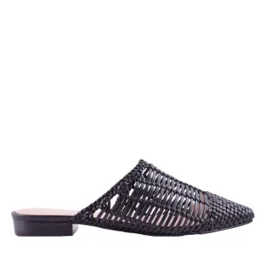 Solsana Zoe Black Flat