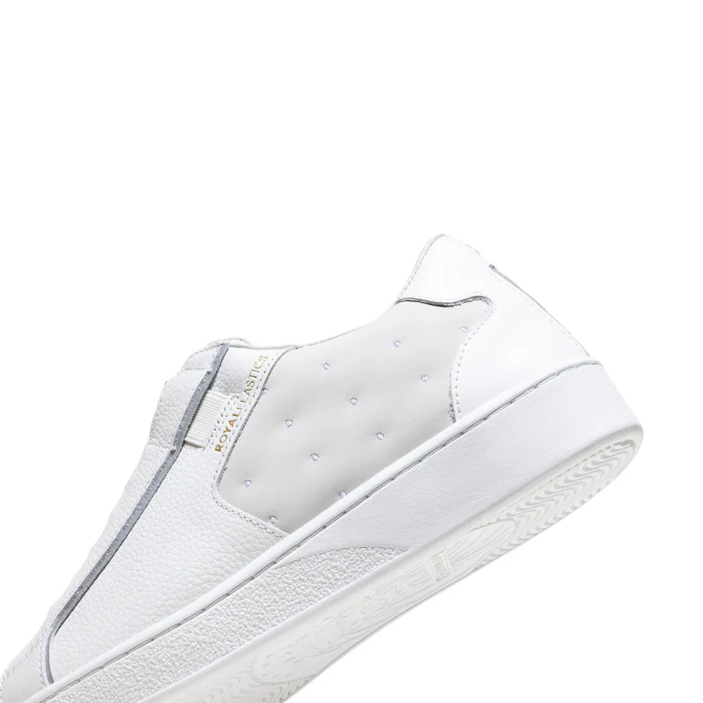 Women's Adelaide Lux White Beige Leather Sneakers 92743-008