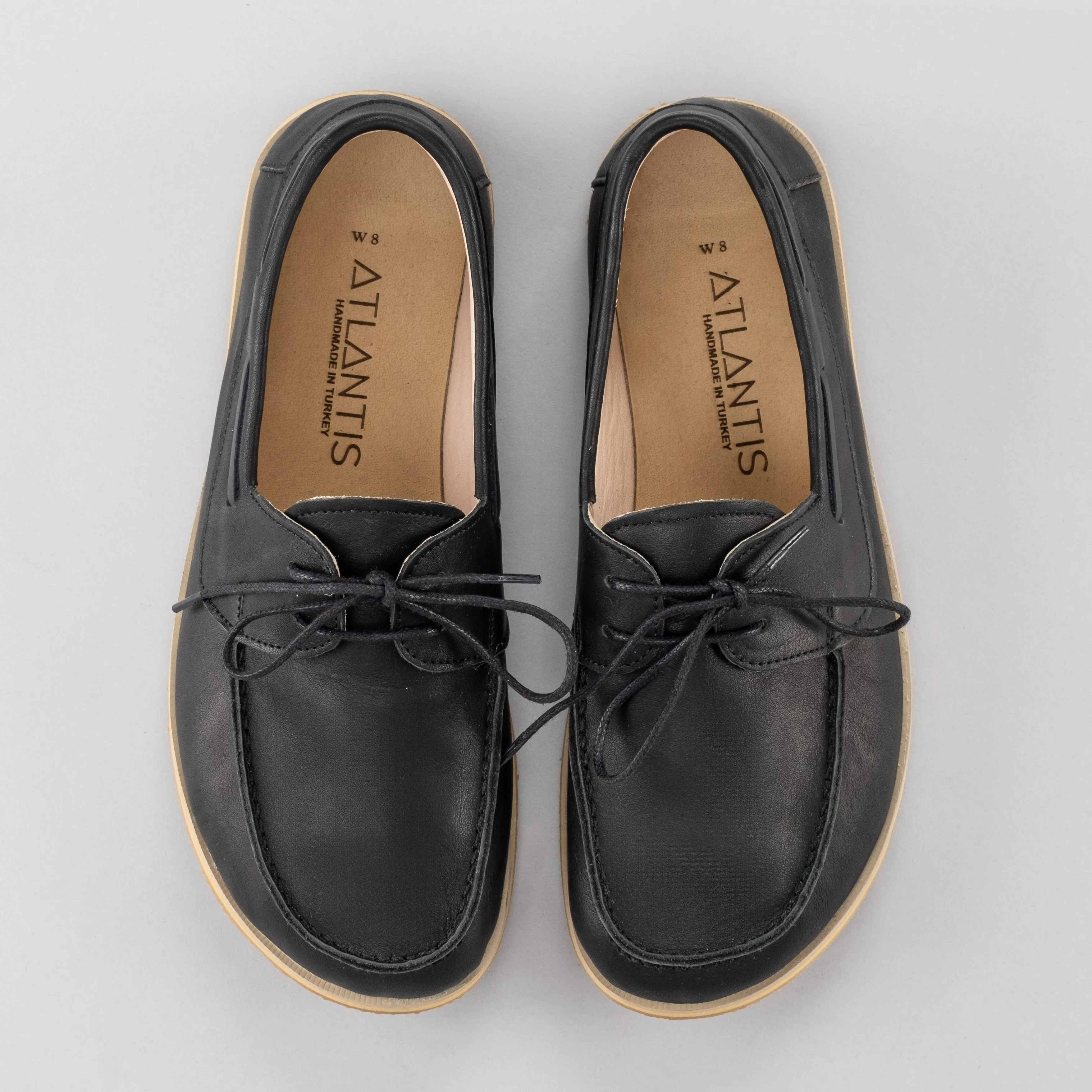 Women's Black Boat Shoes