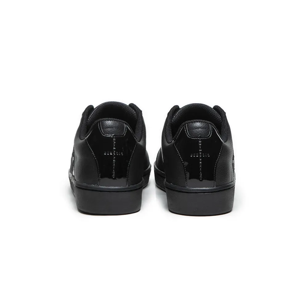 Women's Icon Black Leather Sneakers 91903-999