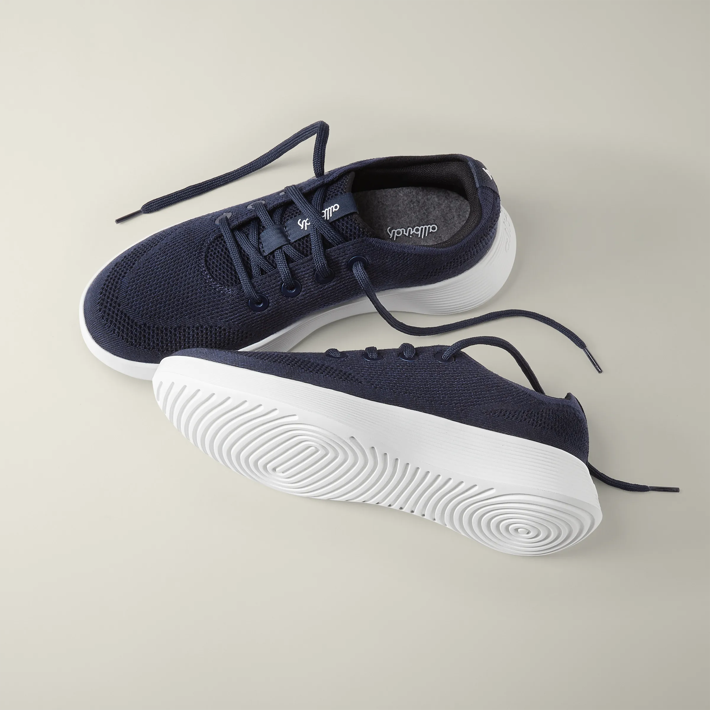 Women's Tree Runner Go - Deep Navy (Blizzard Sole)